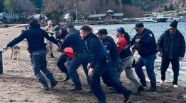 Murió una mujer tras descompensarse en el lago Lácar de San Martín de los Andes