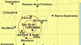 Sismo en Tucumán
