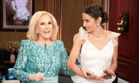 Mirtha Legrand y Juana Viale
