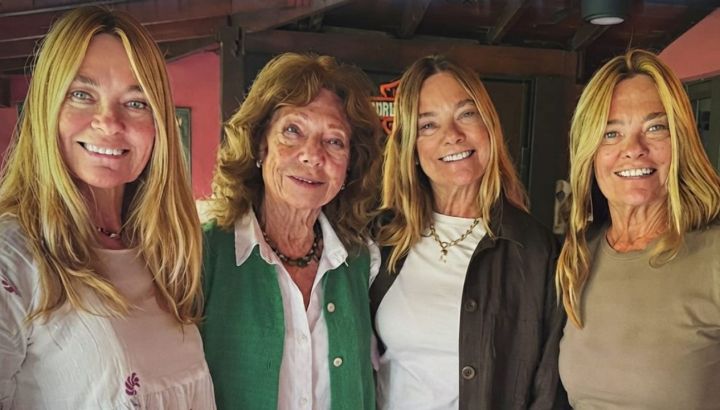 Así fue el cumpleaños 88 de Chichita, la mamá de las Trillizas de Oro: nietos, bisnietos, bengala y empanadas