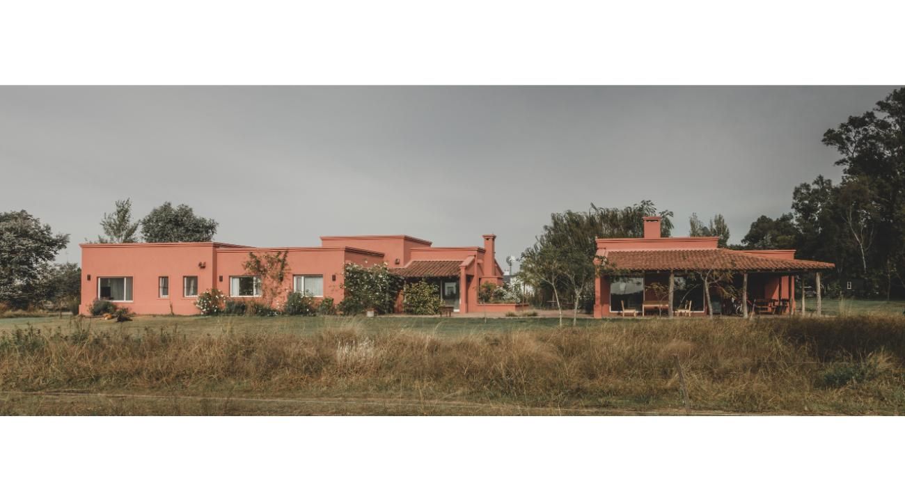 Patios, galerías y una forma de habitar el campo