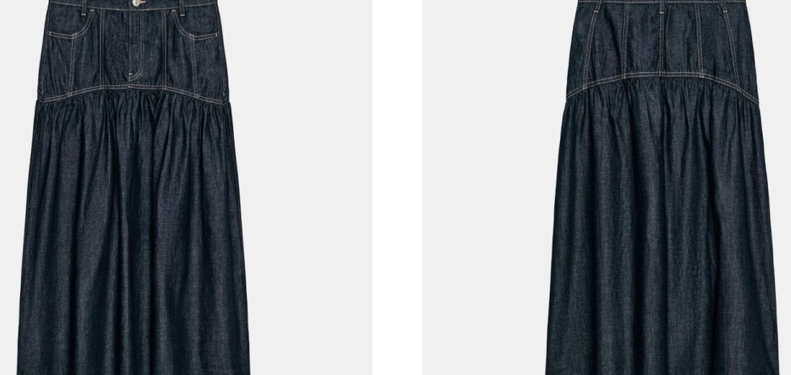 Maxi falda de jean: la prenda clásica de la primavera que nunca pasa de moda