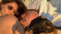 Barby Franco, Fernando Burlando y su mascota Shiva