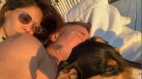 Barby Franco, Fernando Burlando y su mascota Shiva