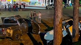 Un adolescente de 14 años que manejaba una Amarok perdió el control en la ruta 14