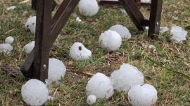 “Nunca se vio algo así, eran proyectiles”: el granizo dejó 20 heridos, destrozó vehículos y dañó viviendas en La Francia