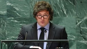 Javier Milei en la ONU
