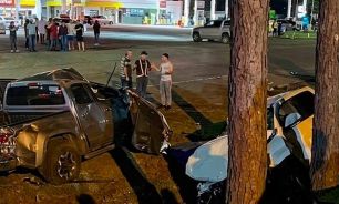 Un adolescente de 14 años que manejaba una Amarok perdió el control en la ruta 14