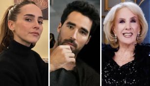 Ámbar de Benedictis y Nacho Viale visitaron a Mirtha Legrand durante su internación: los detalles