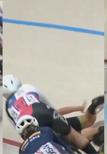 Accidente en ciclismo