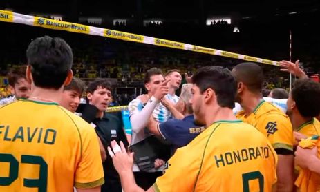 Suramericana de Vóley Argentina vs Brasil