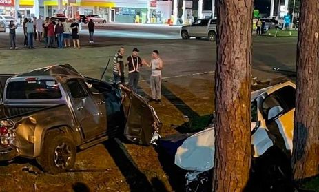 Un adolescente de 14 años que manejaba una Amarok perdió el control en la ruta 14