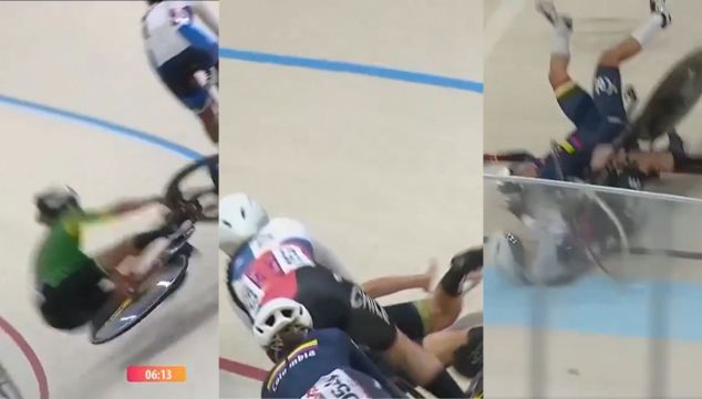 Accidente en ciclismo