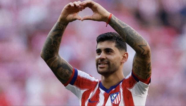 Cuti Romero con Atlético de Madrid
