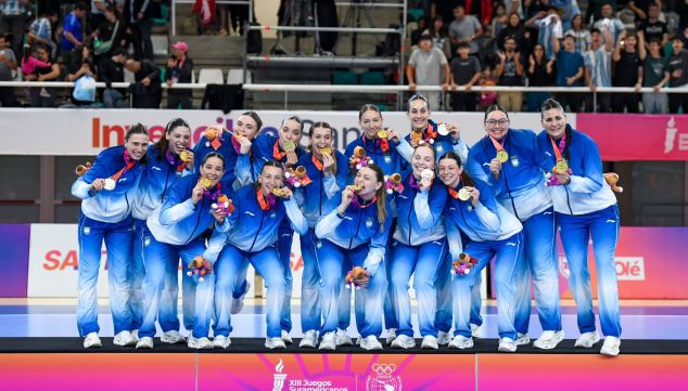 Oro para el equipo argentino de Hanball femenino 