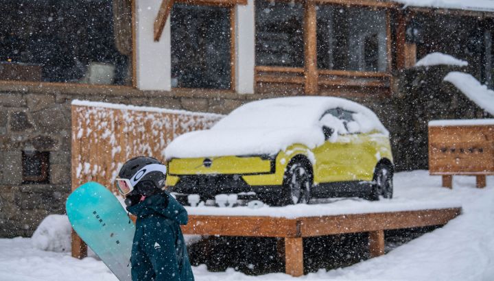 Volvo en Bariloche: movilidad eléctrica y diseño en Cerro Catedral