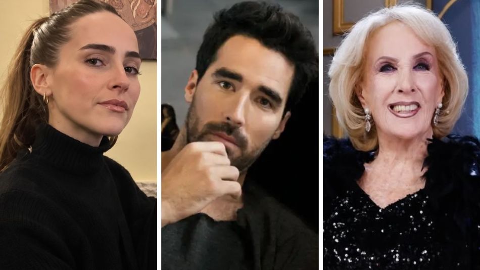 Ámbar de Benedictis y Nacho Viale visitaron a Mirtha Legrand durante su internación: los detalles