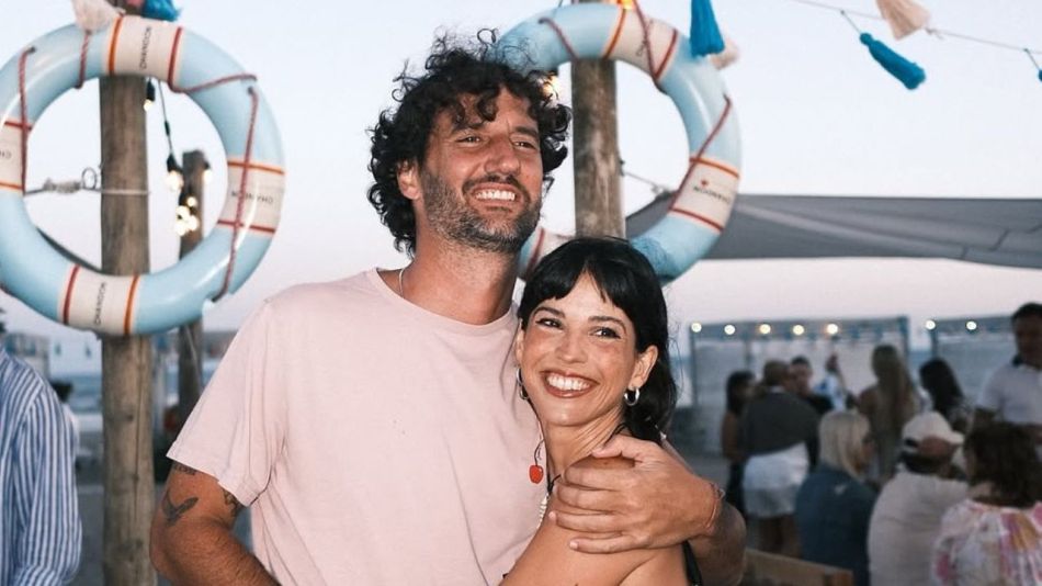 Cande Molfese y su novio, Joaquín