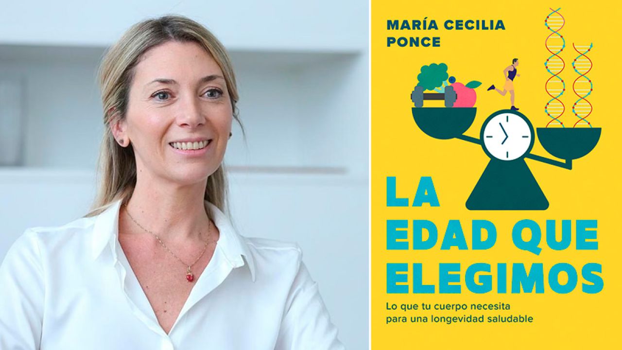 María Cecilia Ponce, Licenciada en Nutrición, presenta “La edad que elegimos” (Editorial El Ateneo), un libro que propone transformar hábitos cotidianos para cuidar el cuerpo y vivir más y mejor. | Foto:Cedoc