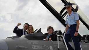 Milei podría llegar a Córdoba junto con los nuevos F-16: cuándo arribarían y cómo será el operativo