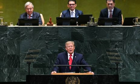 Donald Trump en Nueva York