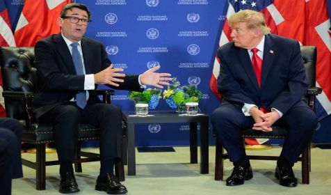 Andy Burnham y Donald Trump