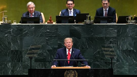 Donald Trump en Nueva York