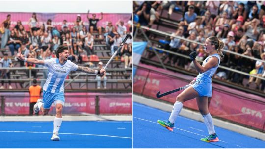 Oro por duplicado en Santa Fe: Los Leones y Las Leonas se consagraron campeones en los Juegos Suramericanos