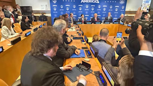 Javier Milei tras el discurso de Donald Trump en la ONU 22092026