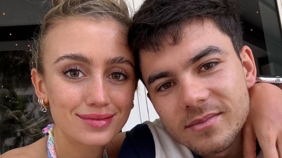 Morena Beltrán y Lucas Blondel