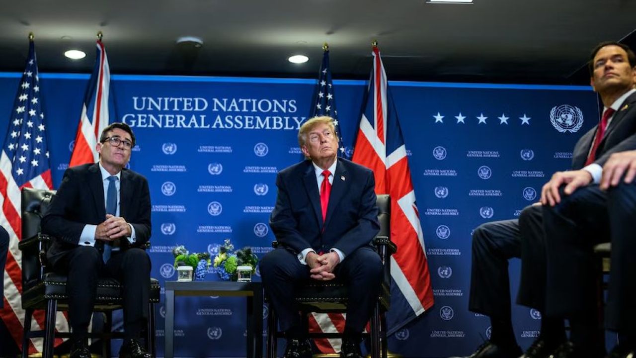 Andy Burnham, Trump y Rubio | Foto:CEDOC