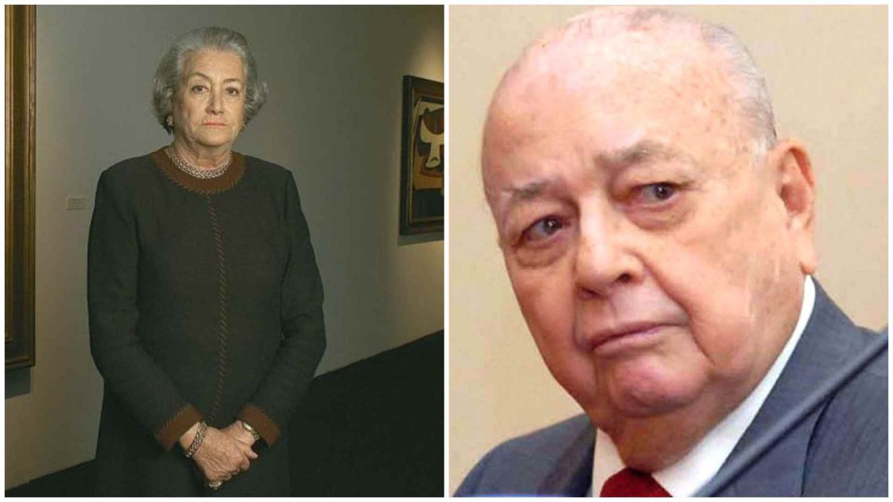 Nelly Arrieta de Blaquier y Carlos Pedro Blaquier | Foto:Cedoc