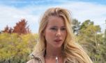 Nicole Neumann apostó por un look denim oversize con detalles bohemios y marcó tendencia