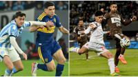 Racing vs Boca y Estudiantes vs Platense