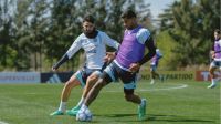 Selección Argentina en Ezeiza