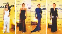 Gaby Vaca Guzmán, Belén Ludueña, Lara Bernasconi y Patricia della Giovampaola en la Gala por los 25 años del MALBA