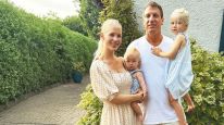 La mudanza de Maxi López y Daniela Christiansson
