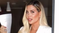 Wanda Nara apostó por un look high-low para la presentación de MasterChef Celebrity