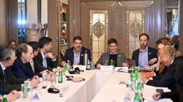 Axel Kicillof en Nueva York