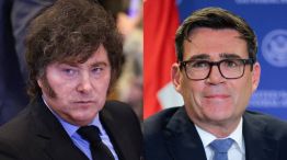 Javier Milei y Andy Burnham