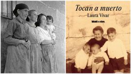 "Tocan a muerto" una novela de Laura Vivar.