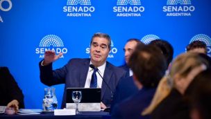 Jorge Capitanich en el Senado