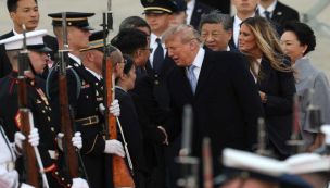 Trump y Melania dan la bienvenida a Xi y su esposa Peng Liyuan a EE.UU 23092026