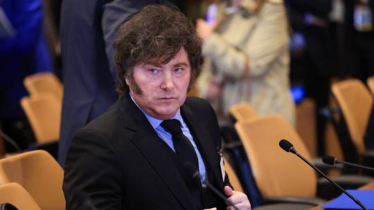 Javier Milei en Nueva York