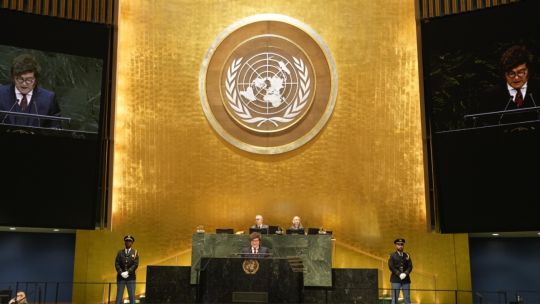 Milei en la ONU 20260923