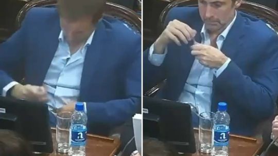 “Me rascaba el ombligo”: la explicación del diputado Rossi tras las acusaciones de "falopero"