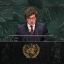 Fotogaleria El presidente de Argentina, Javier Milei, interviene durante la 81.ª Asamblea General de las Naciones Unidas en la sede de la ONU en Nueva York