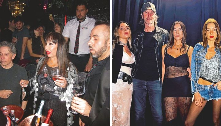 En CARAS: de Moria en una disco de Recoleta a Lucía Celasco y su familia en una noche muy especial