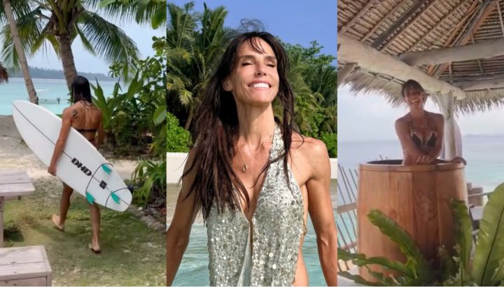 Surf, crioterapia y relax total en las Islas Mentawai: los días soñados de María Susini en Indonesia