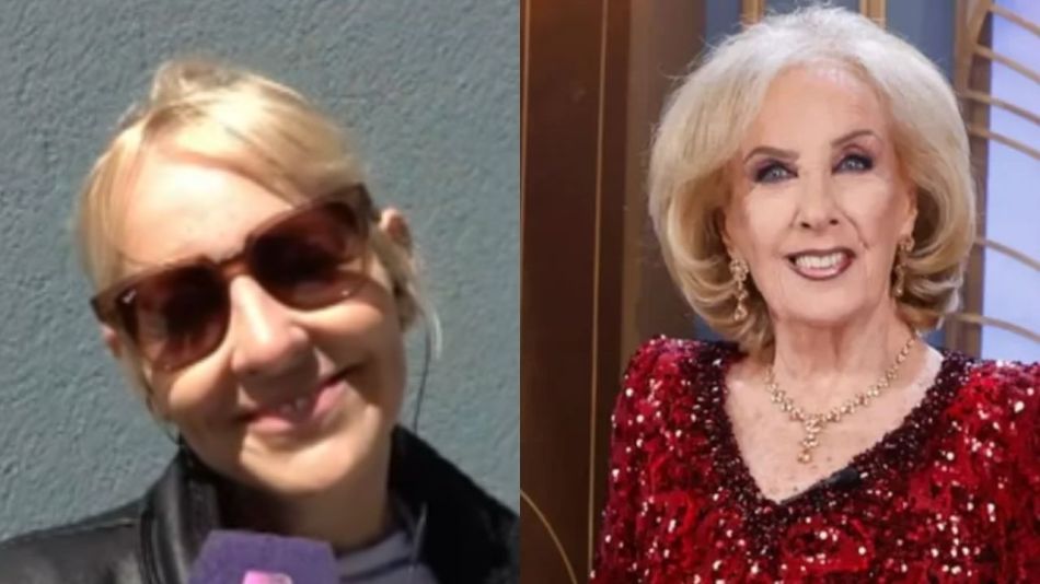 Jimena Monteverde y Mirtha Legrand